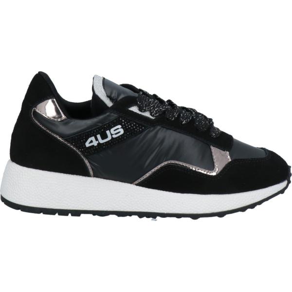 sneakers Cesare Paciotti 4Us nero tinta unita