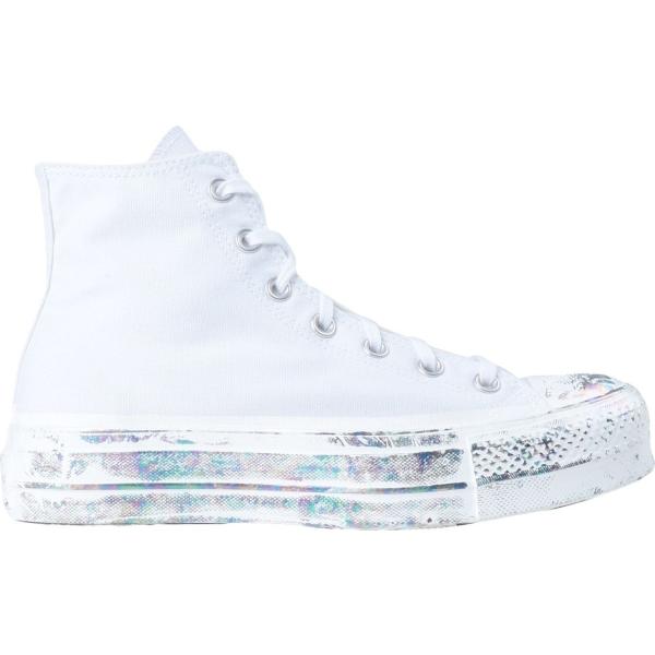 sneakers Converse bianco tinta unita