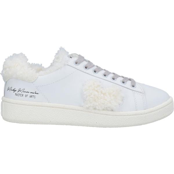 sneakers Moaconcept bianco tinta unita