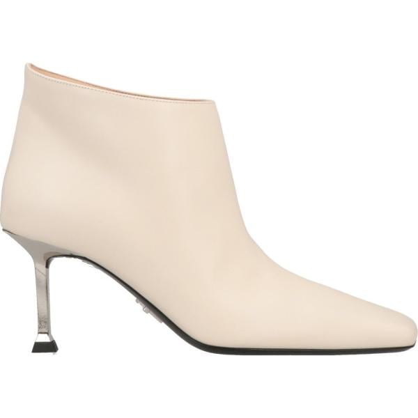 stivaletti Cesare Paciotti bianco tinta unita