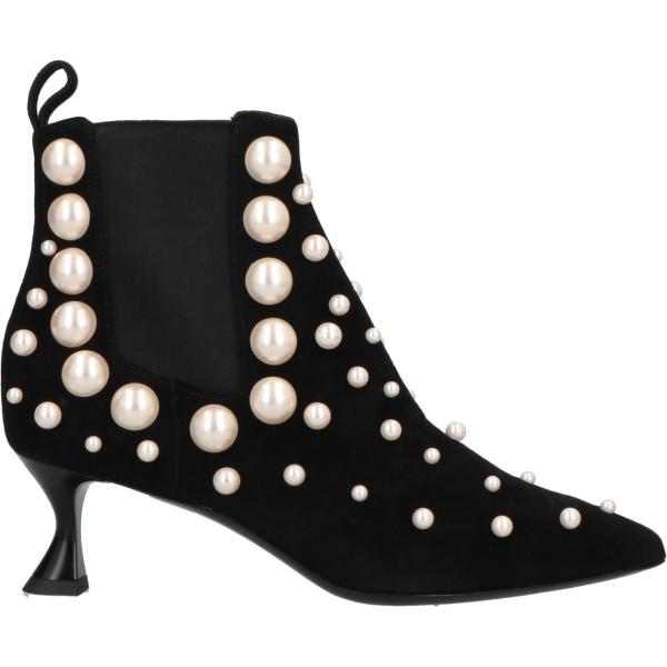 stivaletti Moschino nero tinta unita