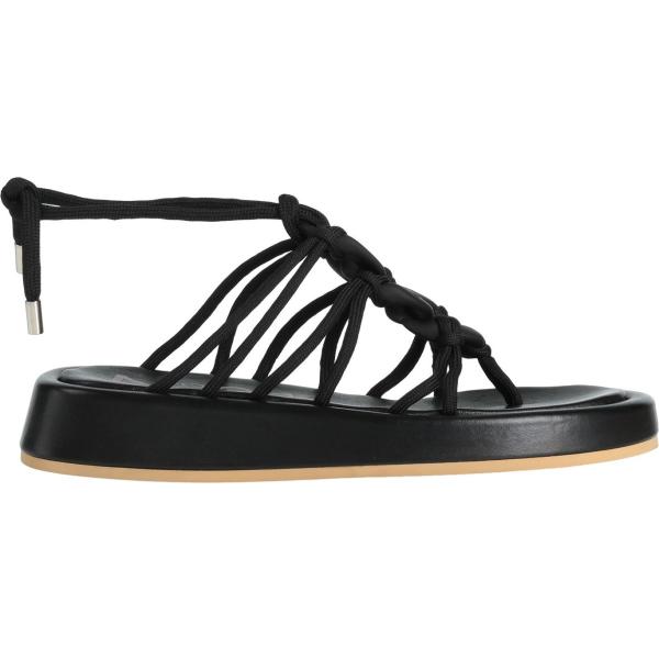 infradito N°21 nero tinta unita