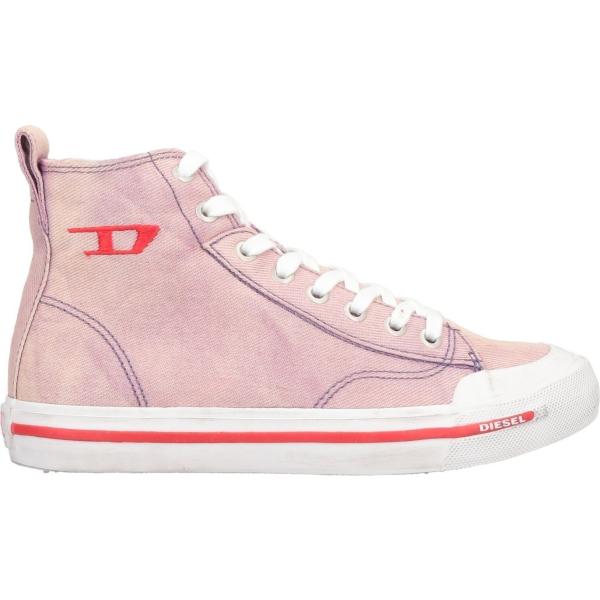 sneakers Diesel rosa tinta unita