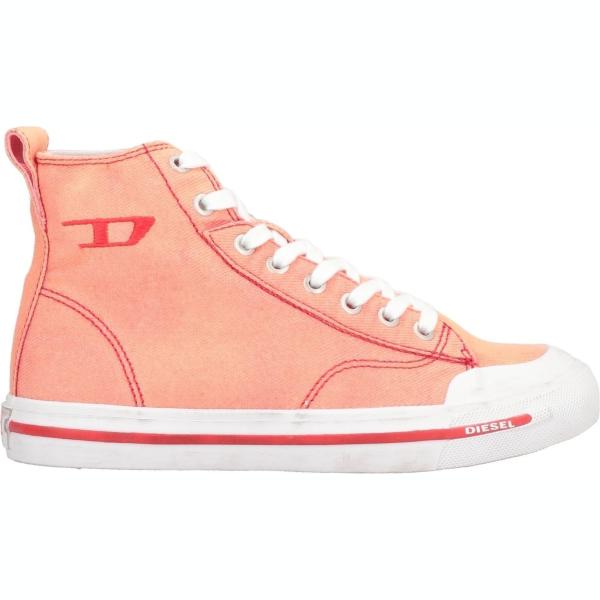 sneakers Diesel arancione tinta unita