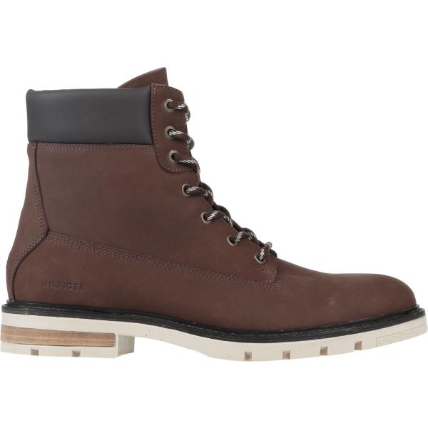 stivali e stivaletti Tommy Hilfiger marrone tinta unita