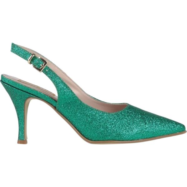 décolleté Geneve verde tinta unita
