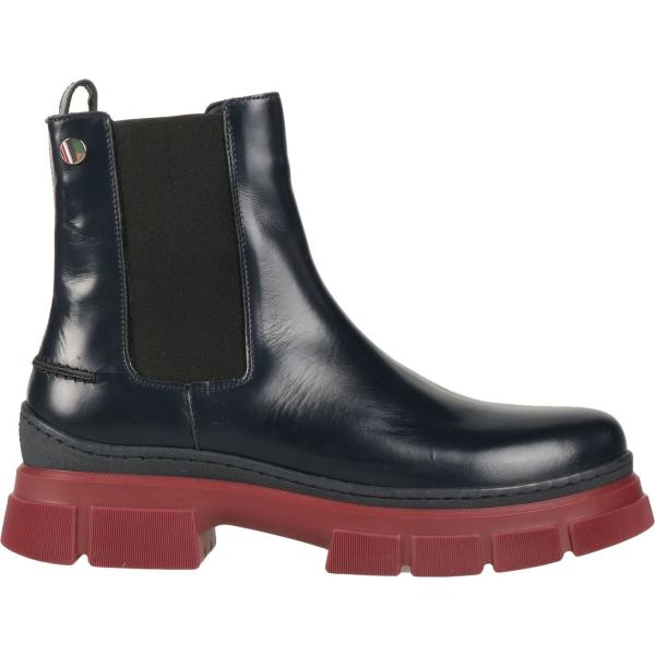 stivaletti Tommy Hilfiger nero tinta unita