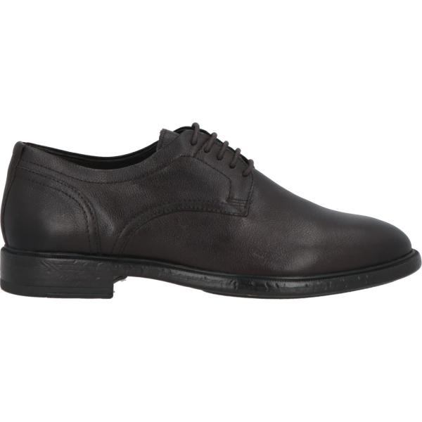 scarpe stringate Geox marrone tinta unita