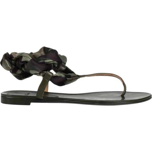 infradito Alexandre Birman verde military