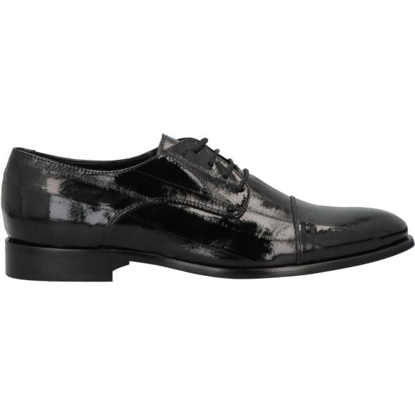 scarpe stringate Roberto Botticelli nero tinta unita