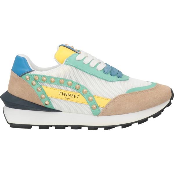 sneakers alte Twinset bianco