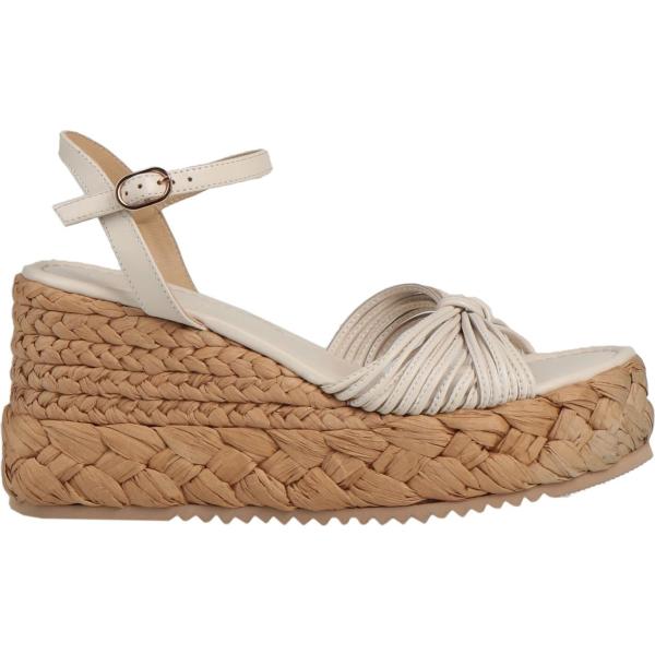 espadrillas Emanuélle Vee marrone tinta unita