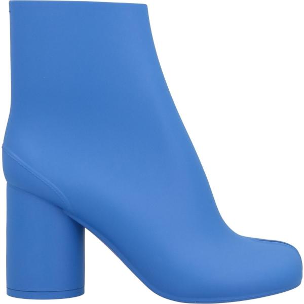 stivaletti Maison Margiela blu tinta unita