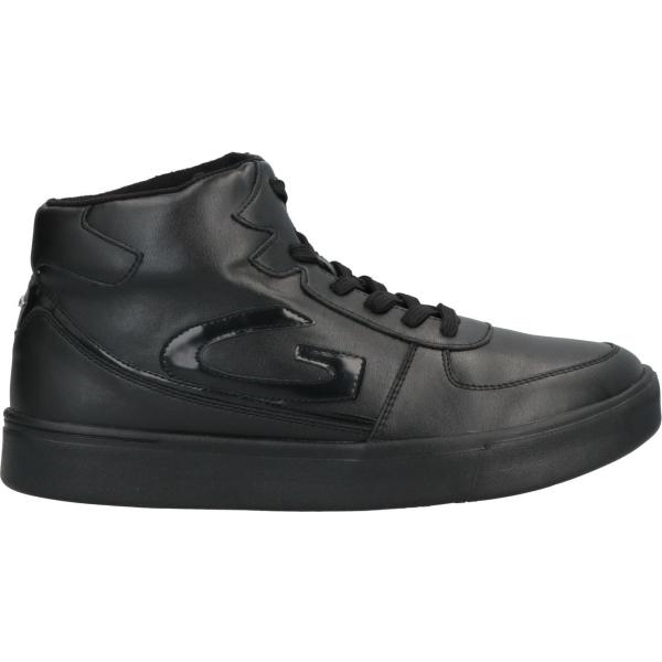 sneakers alte Alberto Guardiani nero tinta unita