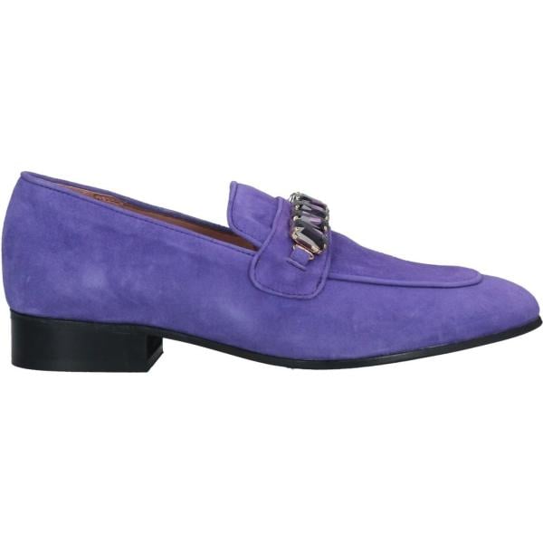 mocassini Baldinini viola tinta unita