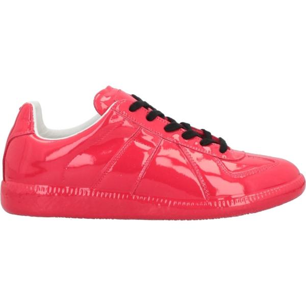 sneakers Maison Margiela rosso tinta unita