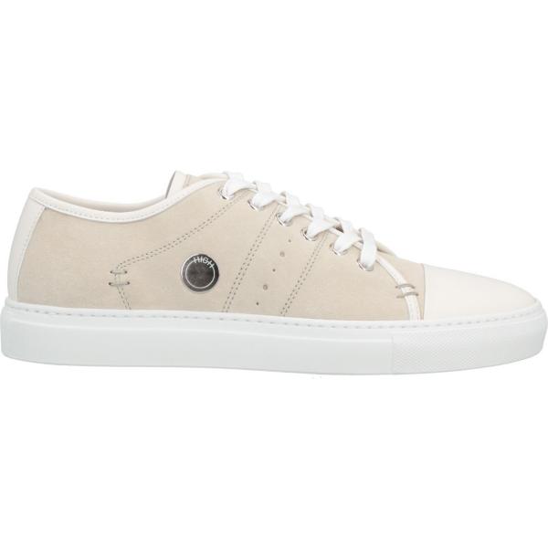sneakers High marrone tinta unita
