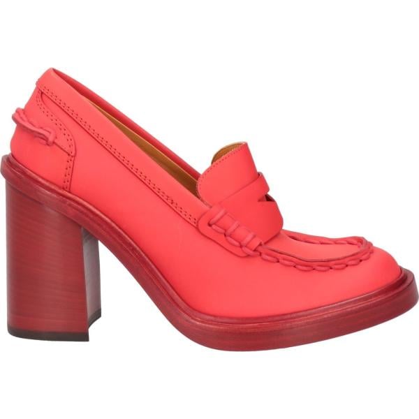 mocassini Tods rosso tinta unita