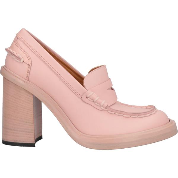 mocassini Tods rosa tinta unita