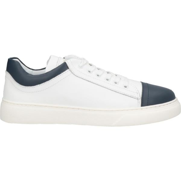 sneakers Roberto Botticelli blu tinta unita
