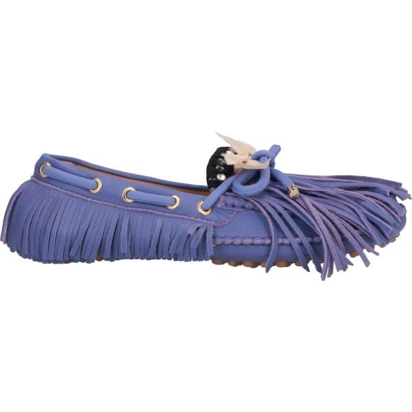 mocassini 13 09 Sr viola tinta unita