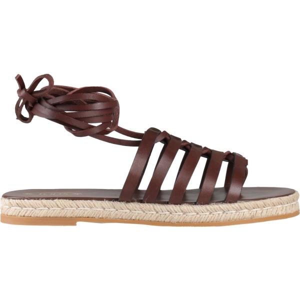 Espadrillas da donna in bianco neve senza tacco a punta tonda in pelle Tod's