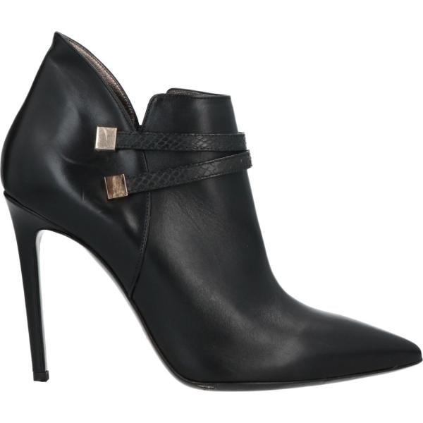 stivaletti Trussardi nero animalier