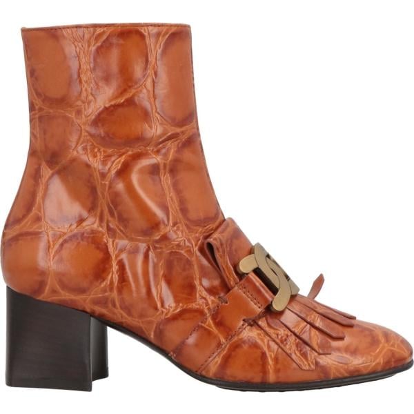 stivaletti Tods marrone con stampe