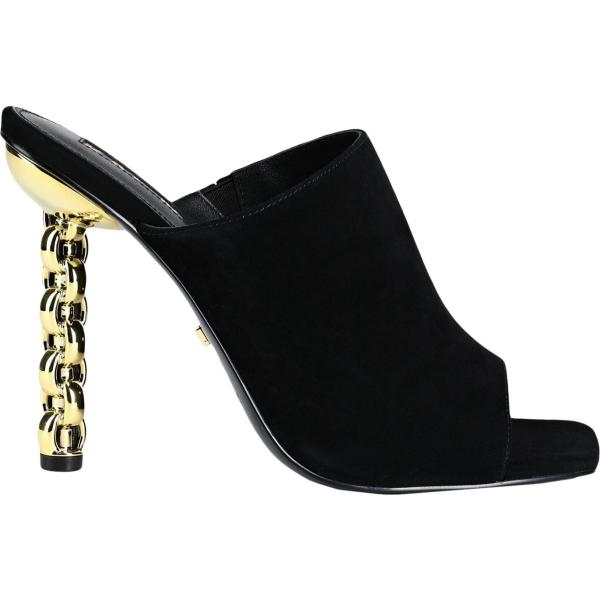 sandali in pelle Kat Maconie nero tinta unita