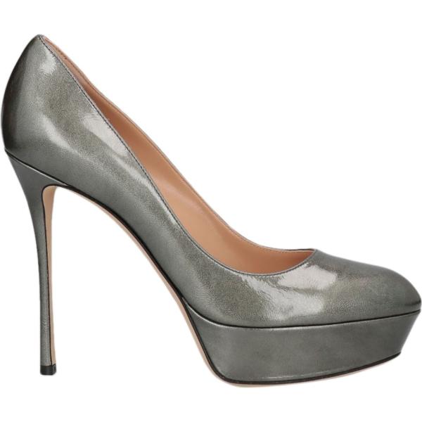 décolleté Sergio Rossi verde tinta unita