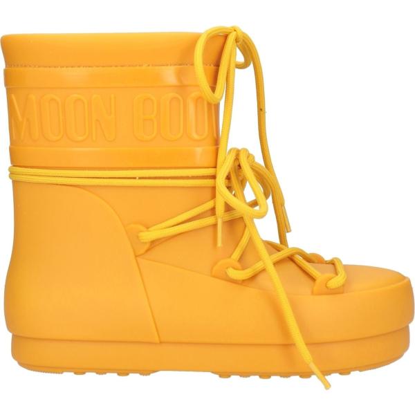 stivaletti Moon Boot arancione tinta unita