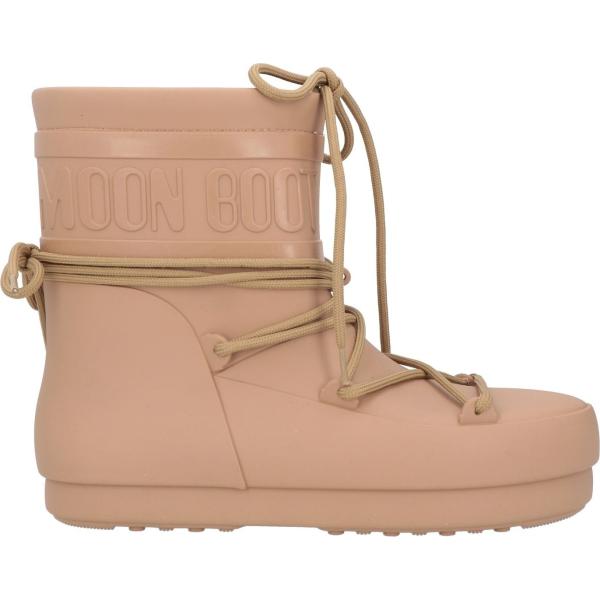 stivaletti Moon Boot marrone tinta unita
