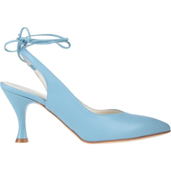 décolleté Loretta Pettinari blu tinta unita