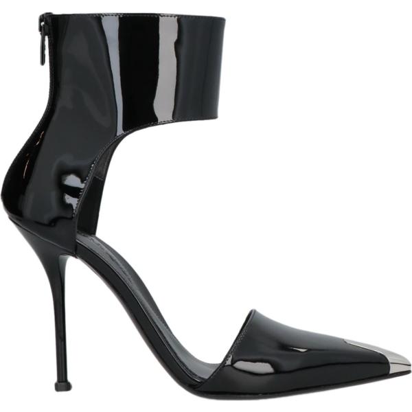 décolleté Alexander Mcqueen nero tinta unita