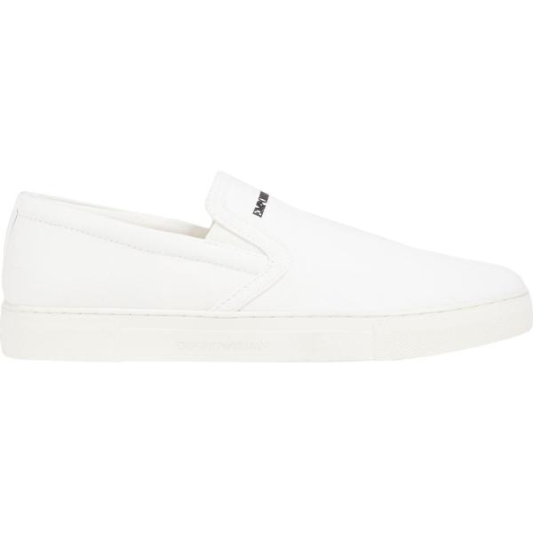 sneakers Emporio Armani bianco tinta unita