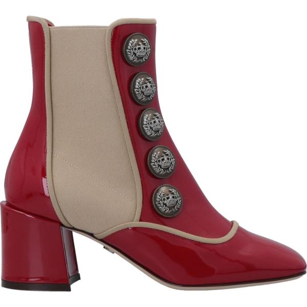 stivaletti chelsea Dolce&Gabbana rosso