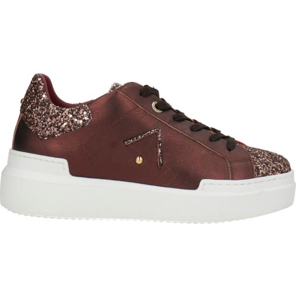 sneakers Ed Parrish marrone tinta unita