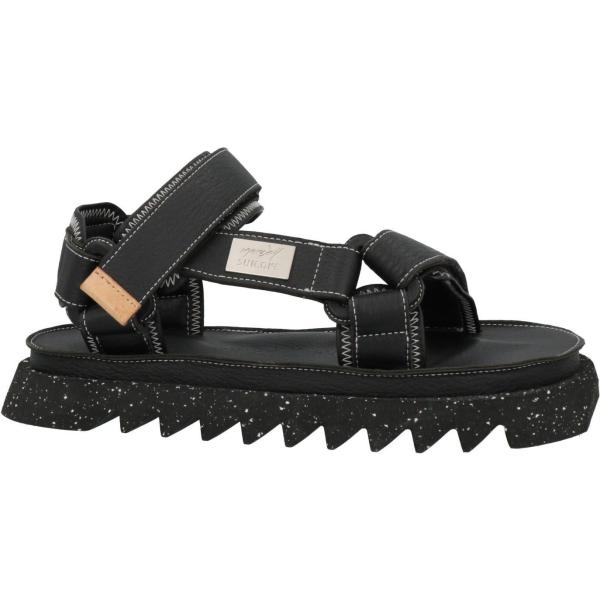 sandali in pelle MARSÈLL x SUICOKE nero tinta unita