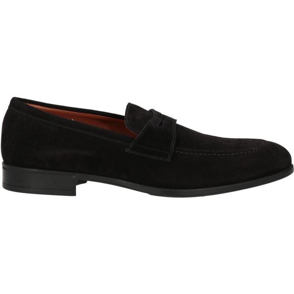 scarpe stringate Doucals nero tinta unita