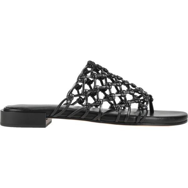 ciabatte da donna in bianco neve senza tacco a punta tonda in pelle Vic Matiē