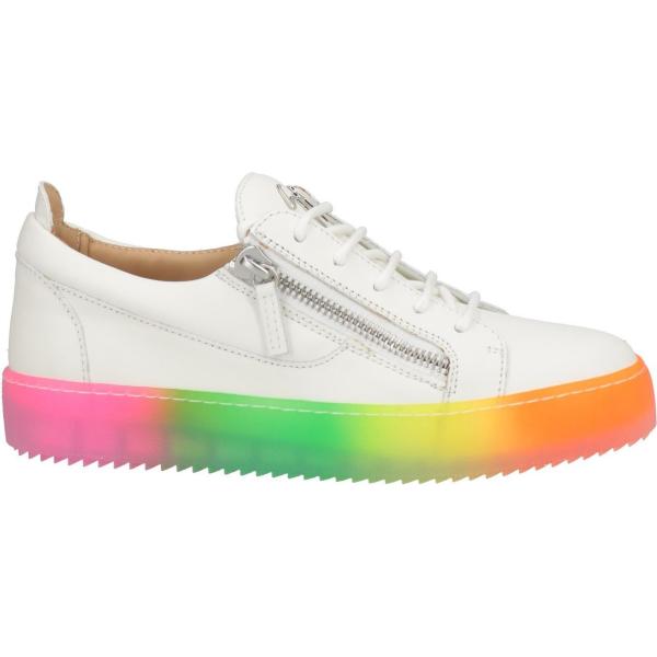 sneakers Giuseppe Zanotti bianco tinta unita