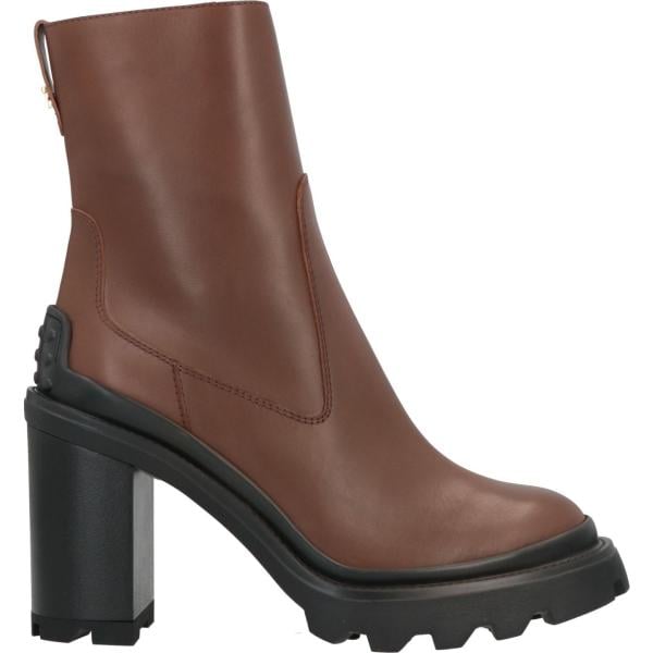 stivaletti Tods marrone tinta unita