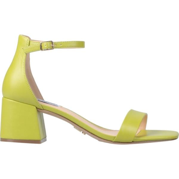sandali in pelle Steve Madden bianco tinta unita