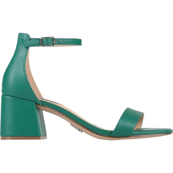 sandali in pelle Steve Madden bianco tinta unita