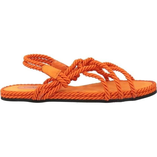 espadrillas da donna in bianco neve senza tacco a punta tonda Giannico