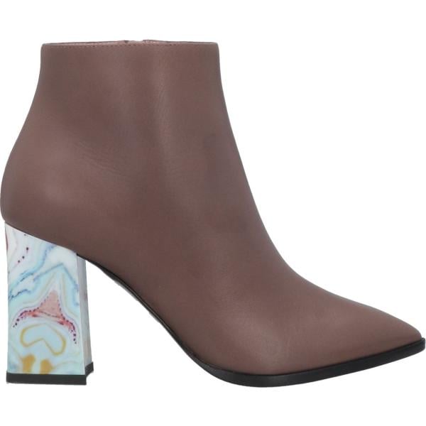 stivaletti Pollini marrone tinta unita