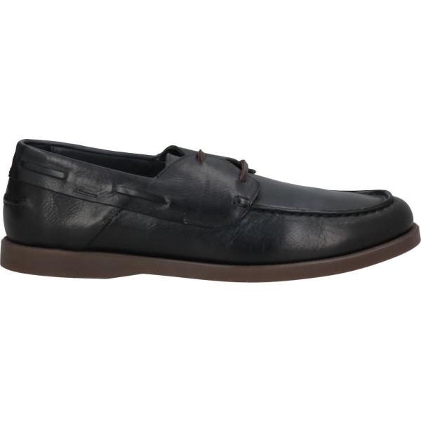 scarpe stringate Doucals nero tinta unita