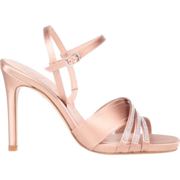 sandali col tacco Pedro García rosa tinta unita