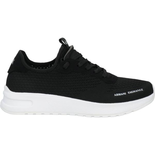 sneakers Armani Exchange nero tinta unita