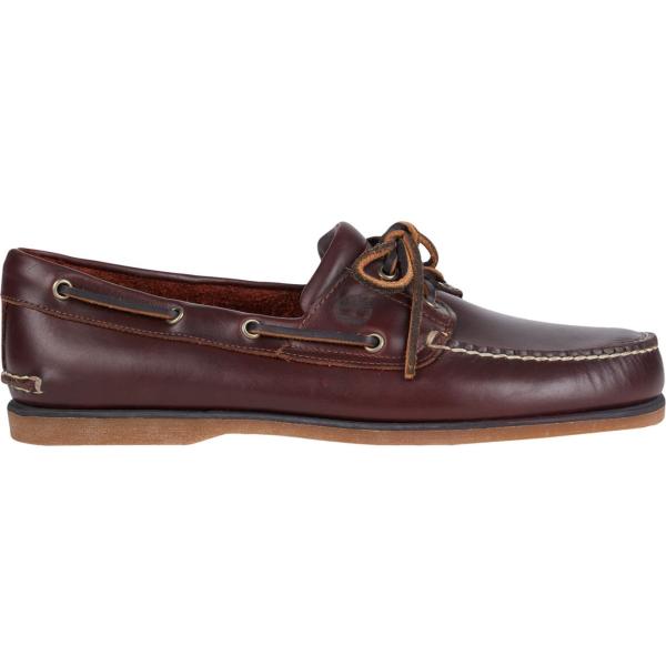 scarpe stringate Timberland marrone tinta unita